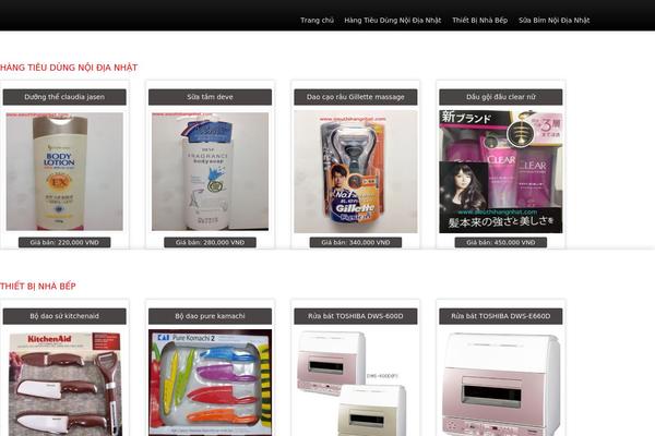 Academy theme site design template sample