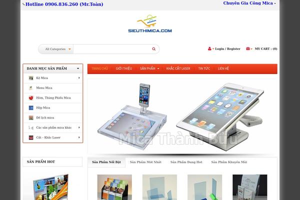 Wp_woo_gomarket theme site design template sample