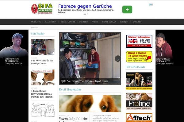 impulse theme site design template sample