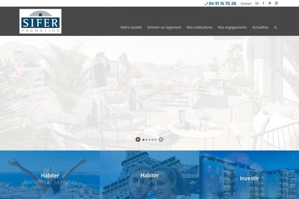 Wpserveur theme site design template sample