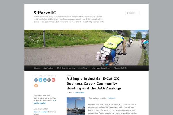 Site using WP Email Capture plugin