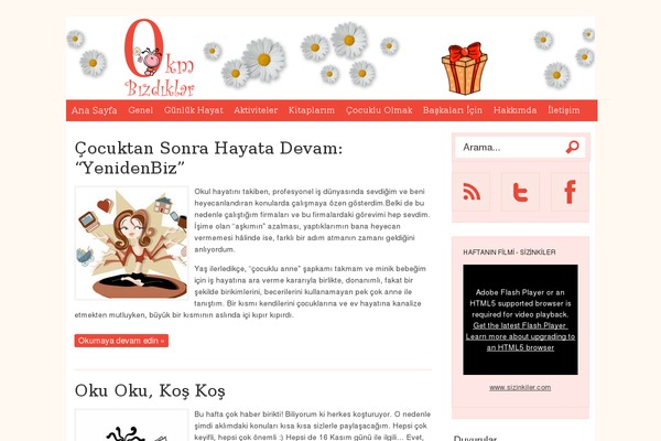 Site using Improved Let It Snow! plugin