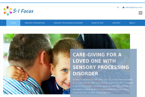 Felicity theme site design template sample