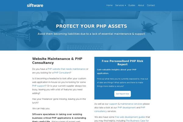 siftware.com site used Siftware-2016
