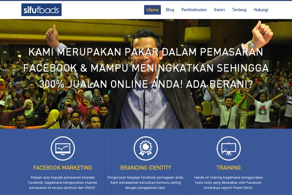 KadenceWP theme site design template sample