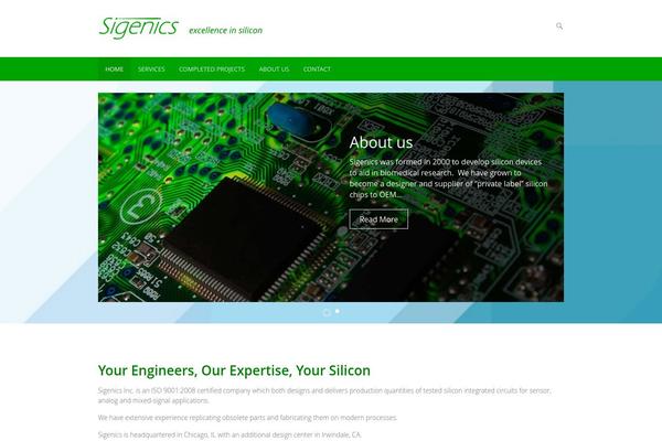 sigenics.com site used Ultimate
