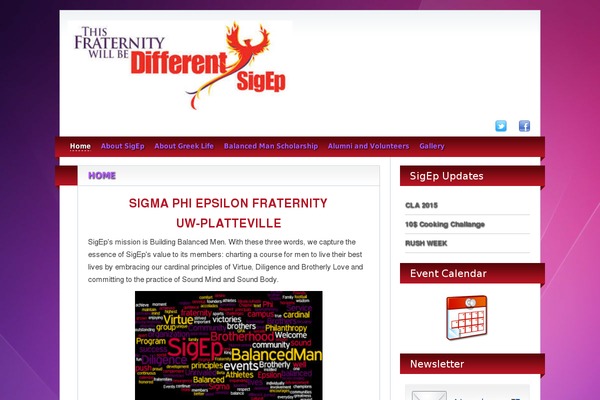 Site using Easy Slide Show plugin