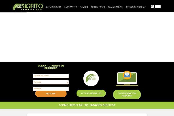 sigfito.es site used Sigfito2