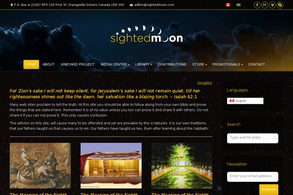Site using The-moon plugin