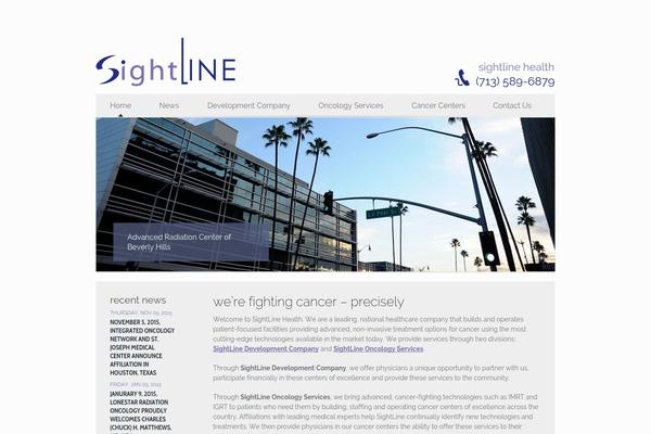 SightLineHealth theme websites examples