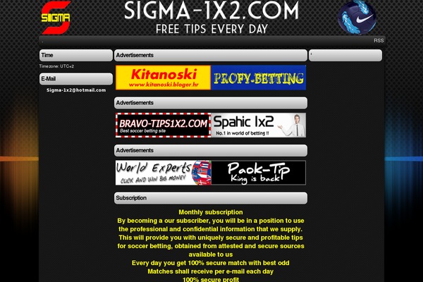 sigma-1x2.com site used Sigma-1x2