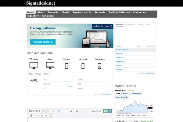 Site using Advanced iFrame plugin