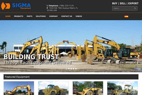 RedLine theme site design template sample