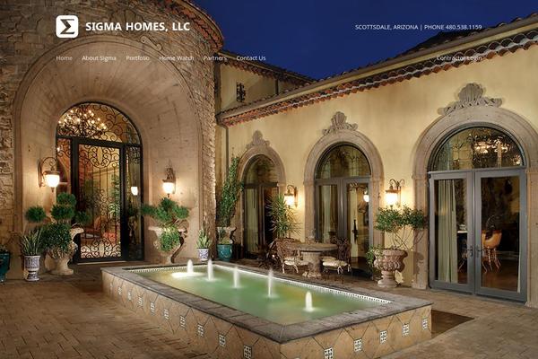 Avada Child theme site design template sample