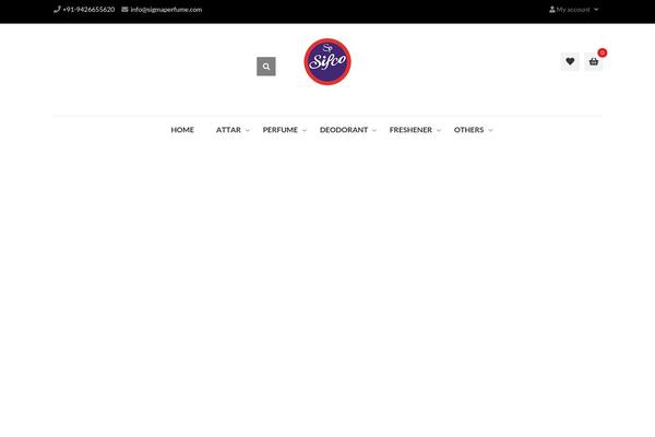 sigmaperfume.com site used Snsnitan