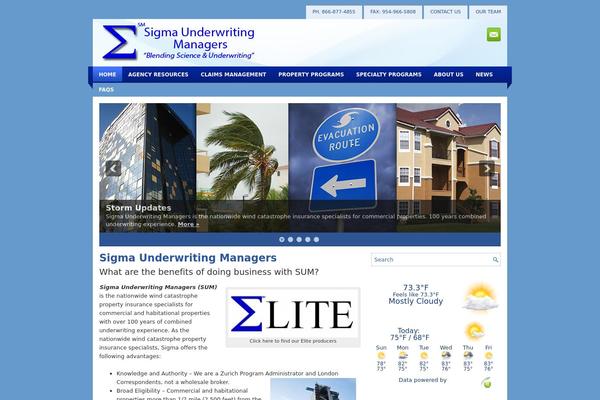 Learner theme site design template sample