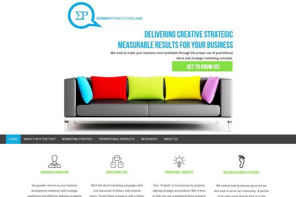 WP Simple theme site design template sample