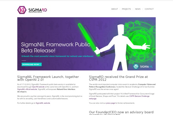 Site using Captain Slider plugin