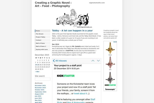WP-Andreas01 theme site design template sample