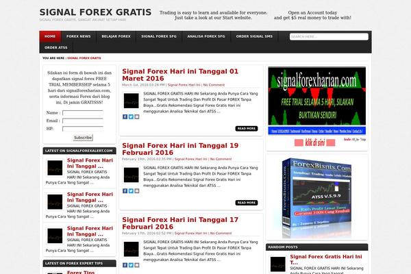 Ariel theme site design template sample