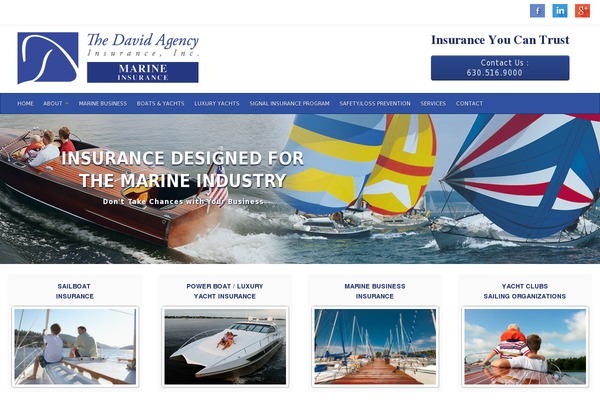 signalmarineinsurance.com site used David-theme