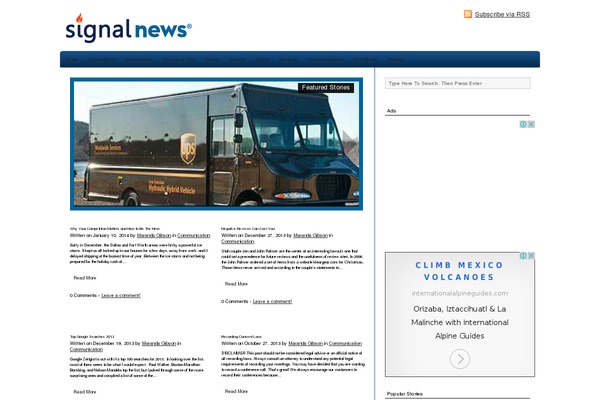 Headway-2010 theme site design template sample