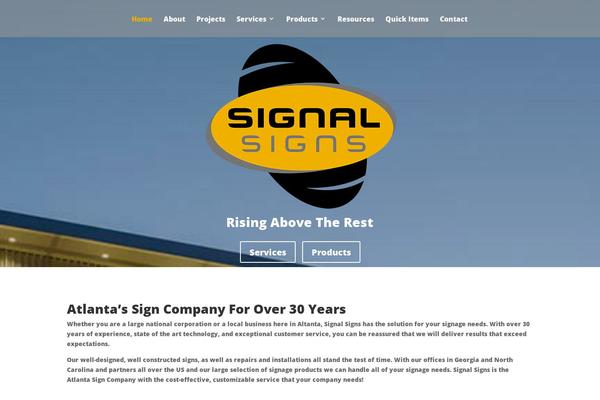 Divi theme site design template sample