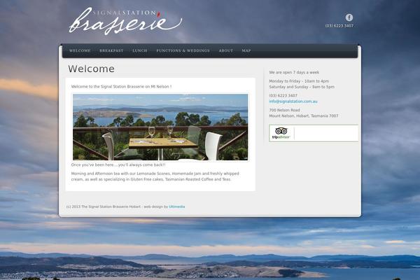 Alyeska theme site design template sample