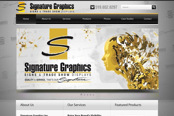 signaturedisplays.com site used Blakesley_2.2