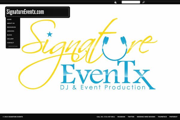signatureeventx.com site used Sideways_v1.6.2