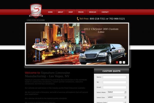 signaturelimobuilders.com site used Signature