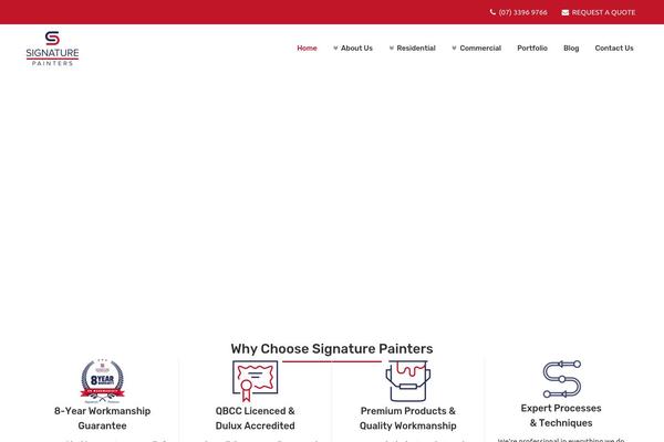 Bridge Child theme site design template sample