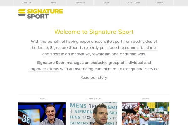 Sport theme site design template sample