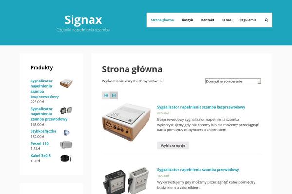 Site using Woo-inpost plugin