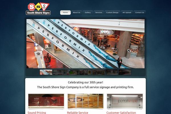 Clockstone theme site design template sample