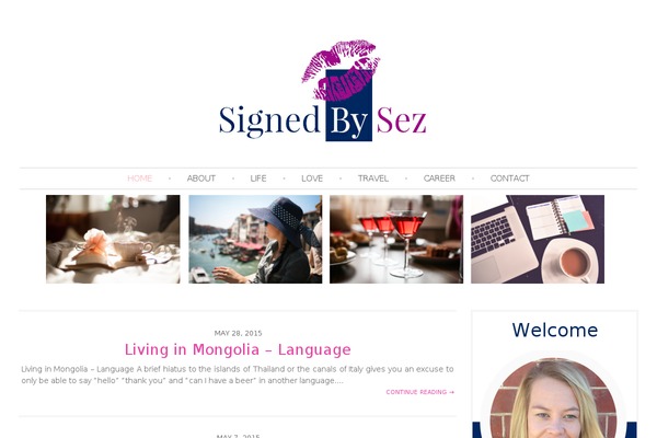 Sugar and Spice theme site design template sample