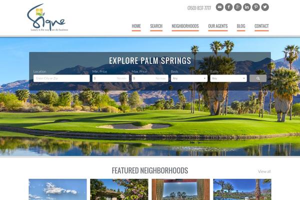 Sanfran theme site design template sample