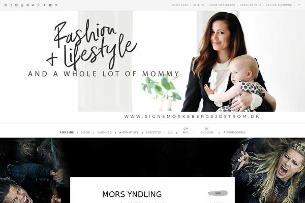 Bloggersdelight theme site design template sample