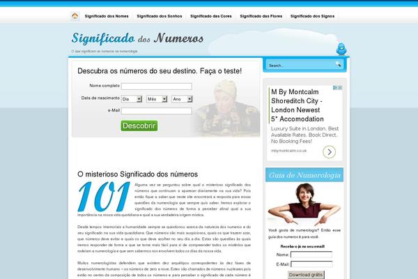 significadodosnumeros.com site used Nublu