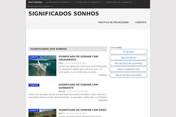 Point theme site design template sample