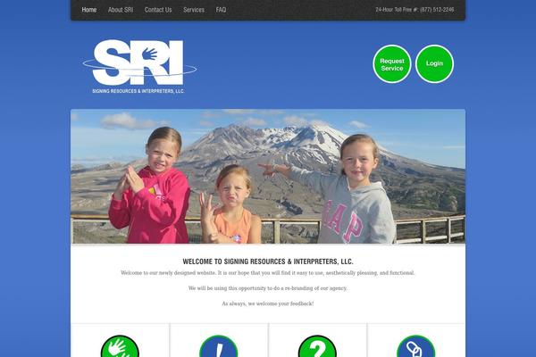 Arctica theme site design template sample