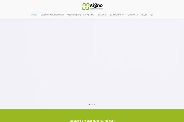 Celestino theme site design template sample