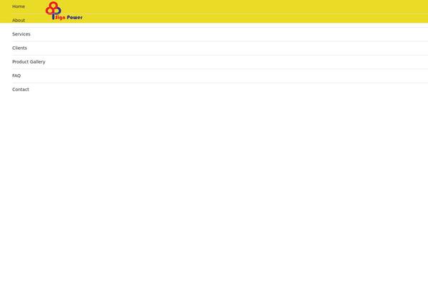 Avas theme site design template sample