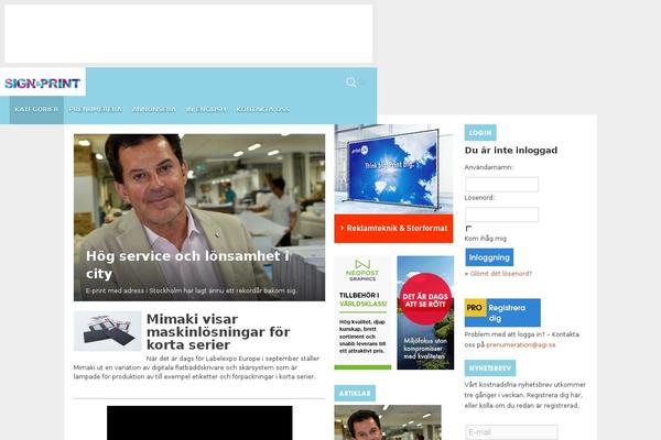 signprint.se site used Hello-elementor-child-v140