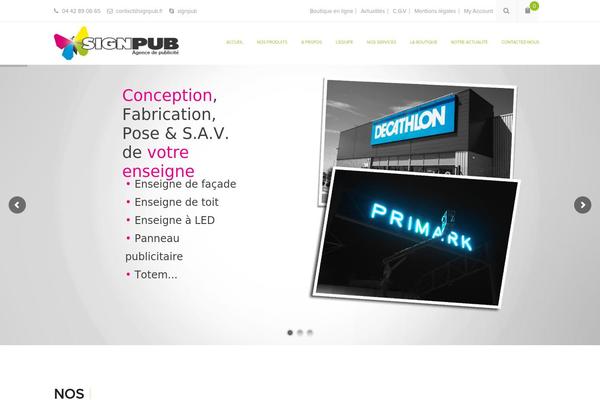 signpub.fr site used Airslice