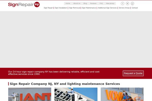 signrepairny.com site used Signrepair