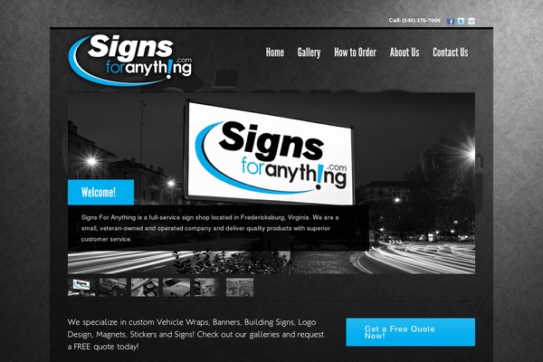 Construct theme site design template sample