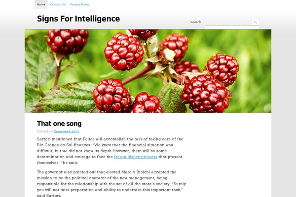 Snowberry theme site design template sample