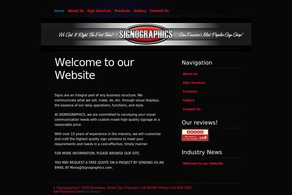 Colourise theme site design template sample