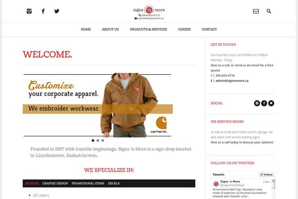 HEAP theme site design template sample